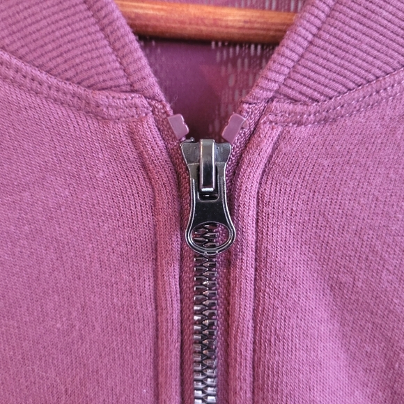 Alo Yoga Tempt Jacket Women's Mauve Large - Picture 4 of 6